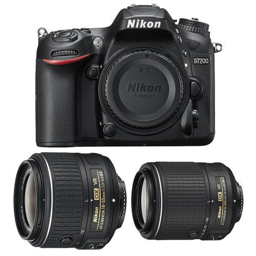 nikon-d7200-with-18-55mm-55-200mm-lenses