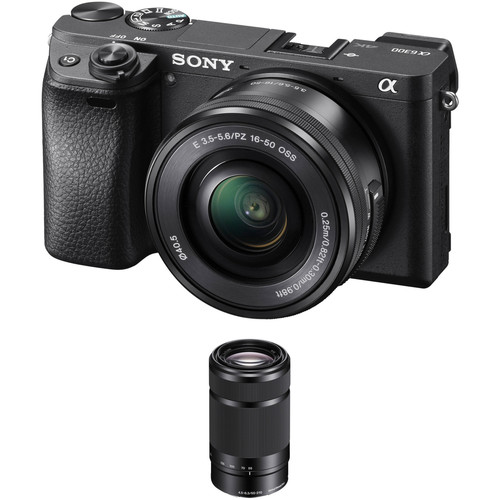 Sony-A6300-with-16-50mm-and-55-210mm-Lenses